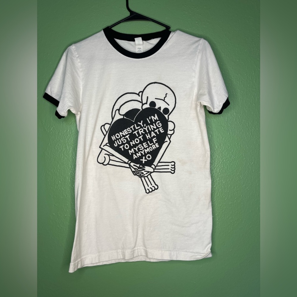 Dark Humor ringer tee